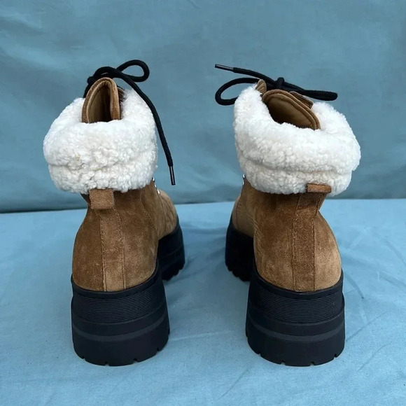 NWOT- Marc Fisher Pierson Lug Sole Bootie Size 8.5 - Picture 3 of 10